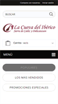 Mobile Screenshot of jamonesyvino.com